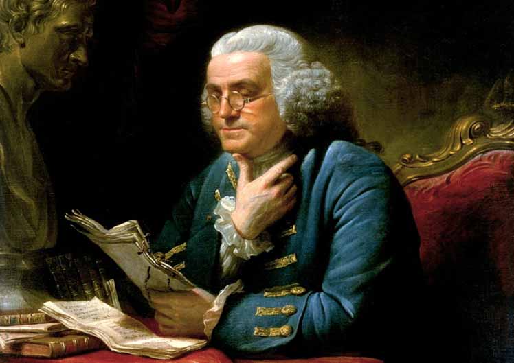 Benjamin Franklin is an intellectual leader