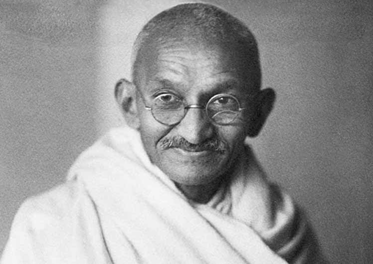Mohandas Gandhi's non-violent policies influence protests to date